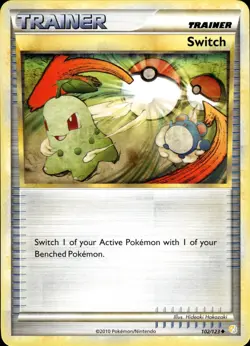 Switch 102/123 | HeartGold & SoulSilver Base Set | Pokemon TCG | ENG | Uncommon - Image 1