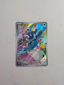 Popplio MEP 045 Pokemon First Partner Illustration Black Star Promo - Image 1
