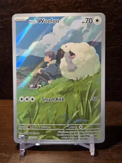 Pokemon TCG Hop's Wooloo 170/159 Journey Together Near Mint Condition - Image 1