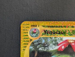2002 Pokemon VENUSAUR JUMBO Expedition Reverse Holo OVERSIZED Box Topper SHARP! - Image 5