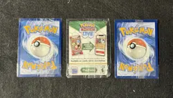 Pokemon TCG Mini Portfolio Binder and 3 sealed cards. Sprigatito Maushold Pawmot - Image 2