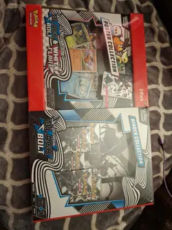 Pokemon Black Bolt White Flare Binder + Poster Collection 2-Pack Sealed - Image 1