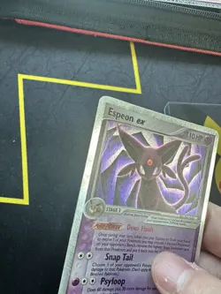 Espeon ex 102/115 Ultra Rare Holo Pokemon Card Unseen Forces RARE 2005 110 🔥MP - Image 5