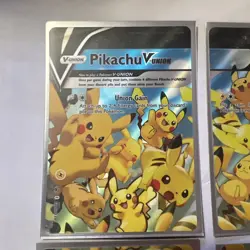 Pokemon Pikachu V-Union Special Celebrations Ultra Rare Promo Set of 4 fresh - Image 2