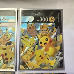 Pokemon Pikachu V-Union Special Celebrations Ultra Rare Promo Set of 4 fresh - Image 3