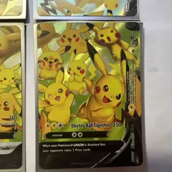 Pokemon Pikachu V-Union Special Celebrations Ultra Rare Promo Set of 4 fresh - Image 4