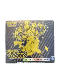Pokemon TCG -Scarlet & Violet Surging Sparks ETB Elite Trainer Box - Sealed New! - Image 1