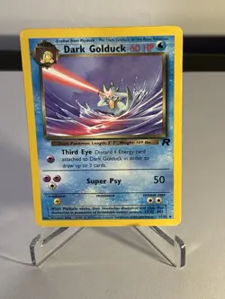 Pokemon TCG Team Rocket Dark Golduck 37/82 - Image 1