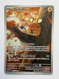 2026 Pokemon Perfect Order Dedenne 093/088 Illustration Rare EN English ME03 - Image 1
