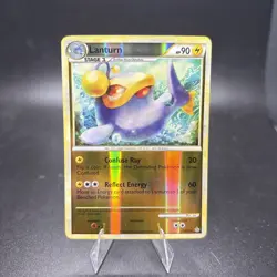 2010 Pokemon 18/95 Lanturn Reverse Holo Rare Unleashed English NM -j - Image 1