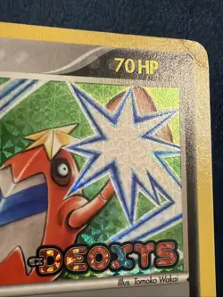 Crawdaunt 6/107 Ex Deoxys Reverse Holo Stamped Vintage Pokemon TCG - Image 3