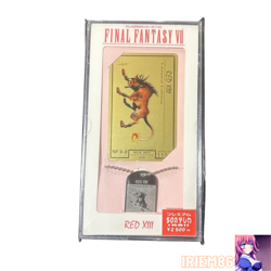 Red Fantasy VIII Phone Card Premiam Unused Vintage Square Enix Japanese 1997 - Image 1