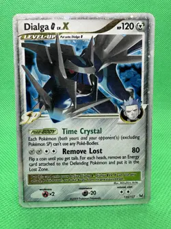 Pokemon TCG - Dialga G LV.X 122/127 - Ultra Rare Platinum: Base [Moderate Play] - Image 1