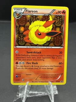Pokemon TCG Flareon Black & White Black Star Promo Holo BW88 - Image 1