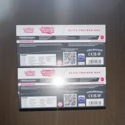 Pokemon Scarlet & Violet White Flare Elite Trainer Box Lot of 2 - Image 3