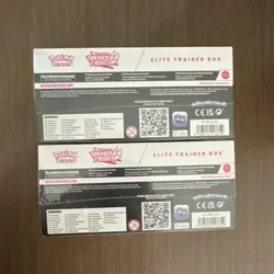 Pokemon Scarlet & Violet White Flare Elite Trainer Box Lot of 2 - Image 4