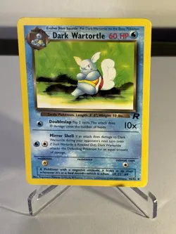 Pokemon TCG Team Rocket Dark Wartortle 46/82 - Image 1