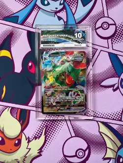 Pokemon TCG - Rayquaza VMAX 101/159 - Crown Zenith - Graded - ACE 10 - Image 1