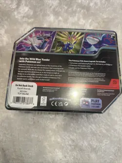 Pokemon Azure Legends in Collectable Tin with Xerneas EX Foil & 5 Booster Packs - Image 3