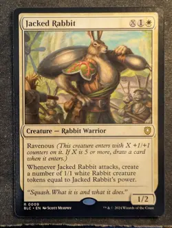 Jacked Rabbit - Commander Bloomburrow (MTG) - Image 1