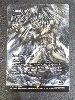 Astral Titan - Primeval Titan (Showcase) Final Fantasy: Through the Ages Regular - Image 1