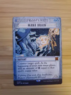 Magic MtG: Mana Drain (Outlaws of Thunder Junction - Breaking News), NM - Image 1