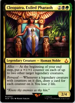 Cleopatra, Exiled Pharaoh - M - - Normal - Universes Beyond: Assassin's Creed - - Image 1