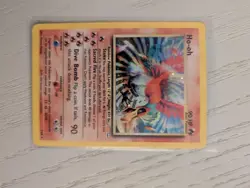 Pokemon TCG: Rare Vintage Ho-Oh Holo Card (Neo Revelation - 7/64) - Image 1