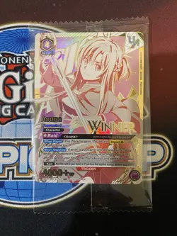 Union Arena Sword Art Online Rare Battle WINNER Asuna SAO-2-042 English Sealed - Image 1