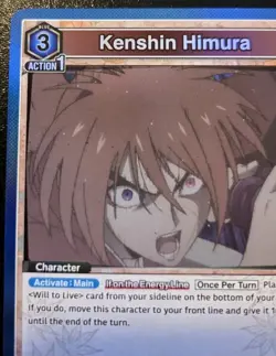 Kenshin Himura UE11BT/RNK-1-010 Foil Rare Rurouni Kenshin Union Arena TCG - Image 2