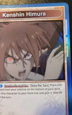 Kenshin Himura UE11BT/RNK-1-010 Foil Rare Rurouni Kenshin Union Arena TCG - Image 3