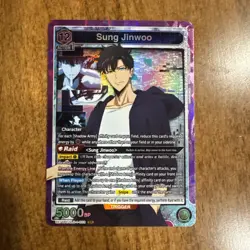 SUNG JINWOO SR UE17BT/SLG-1-022 UNION ARENA SOLO LEVELING NM - Image 1