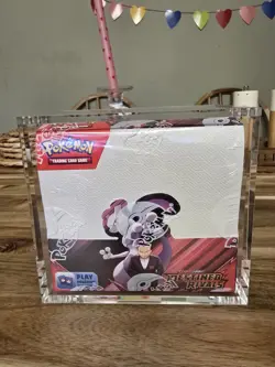 Pokemon TCG Destined Rivals Booster Box - Sealed with Acrylic Case 🔴 - Image 1