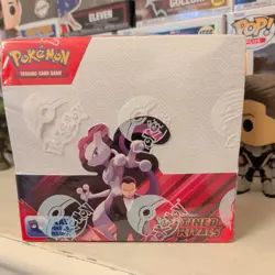 Pokemon TCG Destined Rivals Display Booster Box - Sticker residue on top of box - Image 1