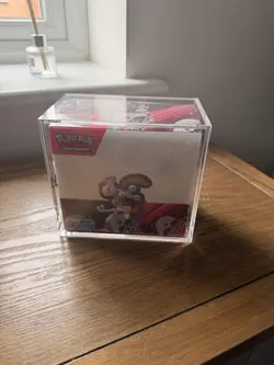 Pokemon TCG Destined Rivals Booster Box 36 Packs - Sealed with Acrylic Case - Image 1