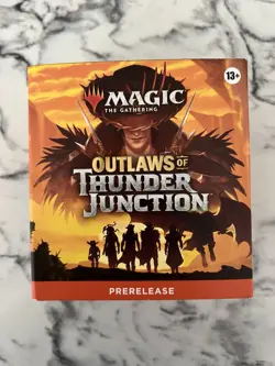 Outlaws of Thunder Junction Magic The Gathering MTG Prerelease Box - Image 1