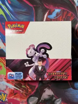 Pokemon Scarlet & Violet Destined Rivals Booster Box *UNSEALED* 36 packs TCG - Image 1