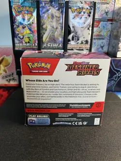 Pokemon TCG Destined Rivals Booster Box (36 Packs sealed) Unsealed Box ✅ - Image 4