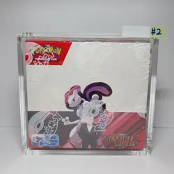 Pokemon TCG Scarlet & Violet Destined Rivals Booster Box + Acrylic Case #2 - Image 1