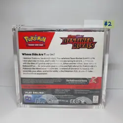 Pokemon TCG Scarlet & Violet Destined Rivals Booster Box + Acrylic Case #2 - Image 3