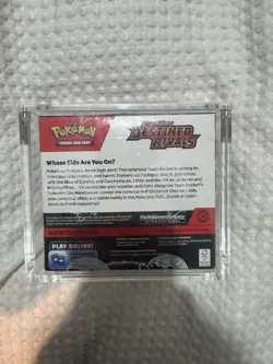 Pokemon TCG - Destined Rivals Booster Box - 36 Packs Sealed with Acrylic Case - Image 2