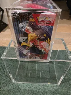 Destined Rivals Booster Box 36 Packs Factory Sealed + Acrylic Case Pokemon TCG - Image 2