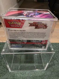 Destined Rivals Booster Box 36 Packs Factory Sealed + Acrylic Case Pokemon TCG - Image 3