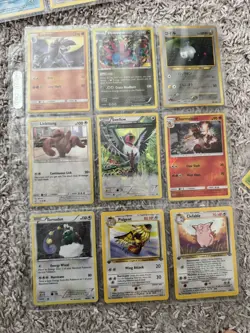 Binder Full 45 Pokemon Cards WOTC Vintage HOLO/ Rev Collection Lot LP/MP - Image 3