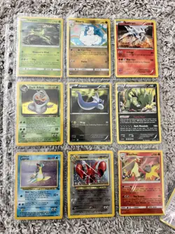 Binder Full 45 Pokemon Cards WOTC Vintage HOLO/ Rev Collection Lot LP/MP - Image 5