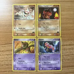 Pokemon TCG Baltoy + Claydol Evolution E-Reader Card Lot - Image 1