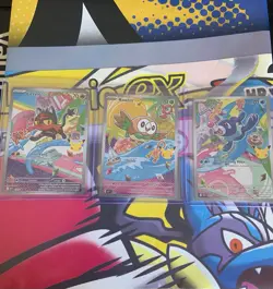Pokemon TCG First Partners Illustration Rares Alola Region 043/044/045 - Image 1
