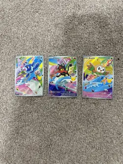 Pokemon TCG First Partners Illustration Rares Alola Region Pack Fresh - Image 1