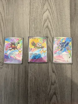 Pokemon TCG First Partners Illustration Rares Alola Region Pack Fresh - Image 1