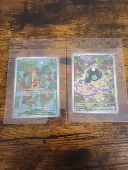 Pokemon TCG Mega Evolution Illustration Rares Shuckle and Shroodle Bundle - Image 1
